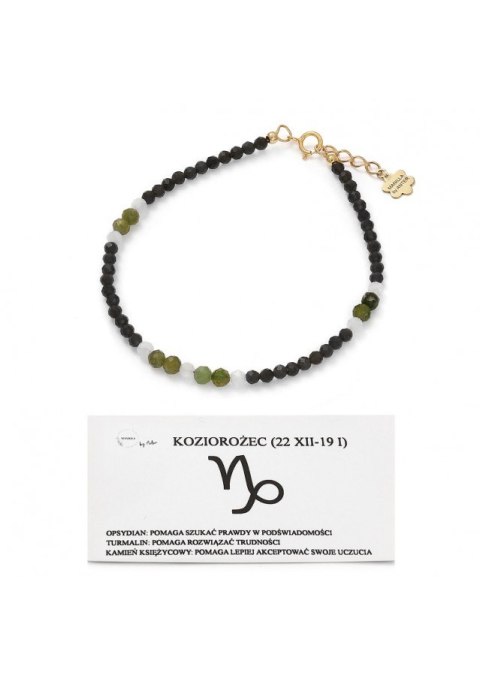 BRANSOLETKA DO ZNAKU ZODIAKU KOZIOROŻEC
