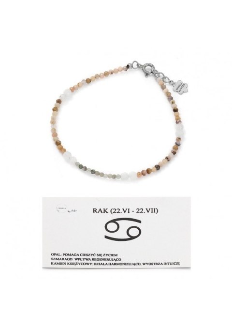 BRANSOLETKA DO ZNAKU ZODIAKU RAK