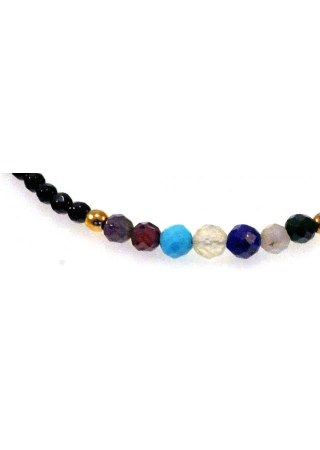 Bransoletka 7 czakr 925