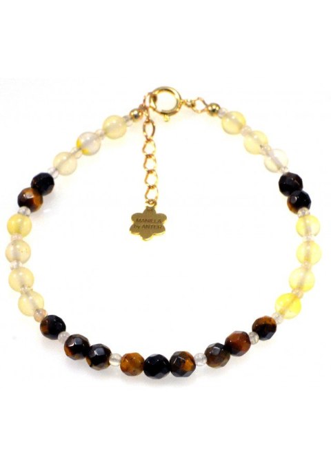 Bransoletka Czakra Splotu Słonecznego 925