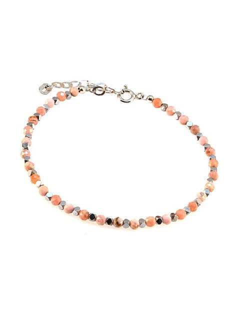 Bransoletka EDNA Rodochrozyt 925