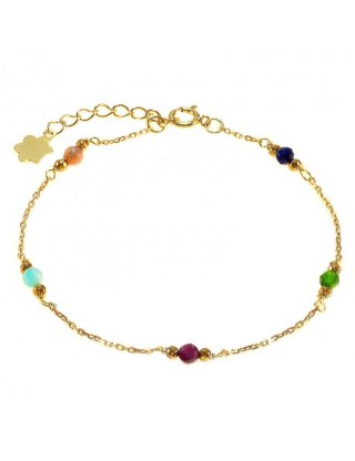 Bransoletka FUNNY Amazonit 925