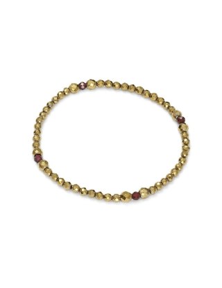 Bransoletka Hematyt Rubin LÍA