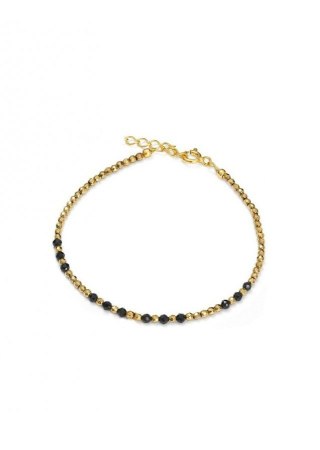 Bransoletka Hematyt Spinel BASIC 925