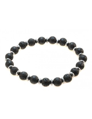 Bransoletka Íker Hematyt Lawa