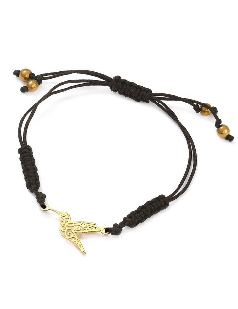 Bransoletka Jaskółka na sznurku 925