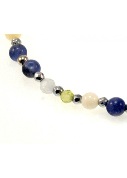 Bransoletka Koral Lapis 925