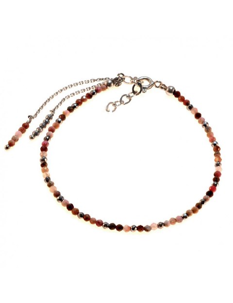 Bransoletka LA Rodonit 925