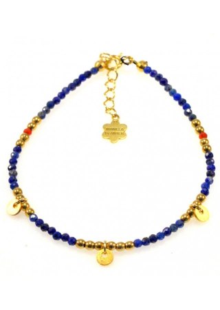 Bransoletka Lapis 925