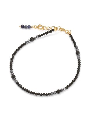 Bransoletka NIGHT Spinel 925