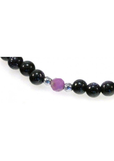 Bransoletka Noc Kairu Turmalin 925