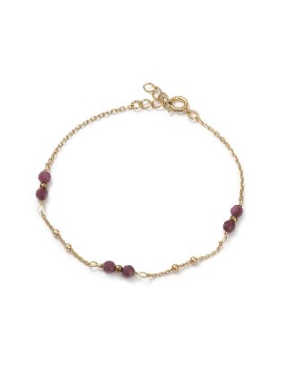 Bransoletka RUBY Rubin 925