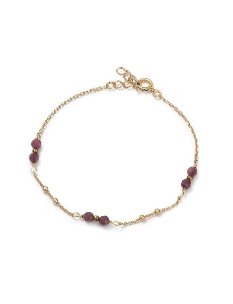 Bransoletka RUBY Rubin 925