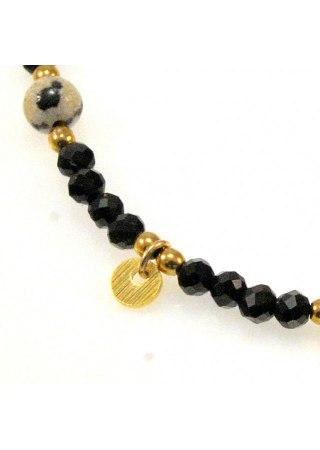 Bransoletka Spinel Jaspis 925