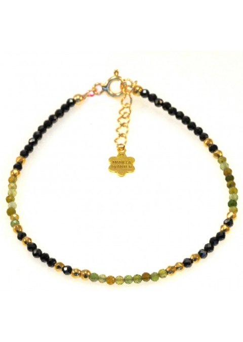 Bransoletka Spinel Turmalin 925