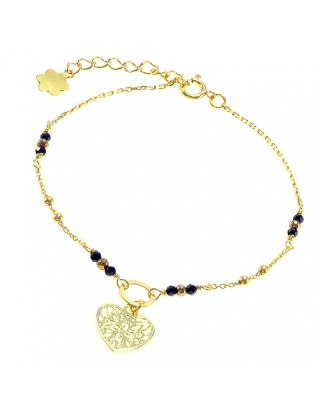 Bransoletka TE AMO Spinel 925