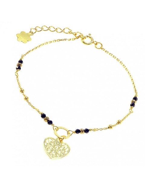 Bransoletka TE AMO Spinel 925