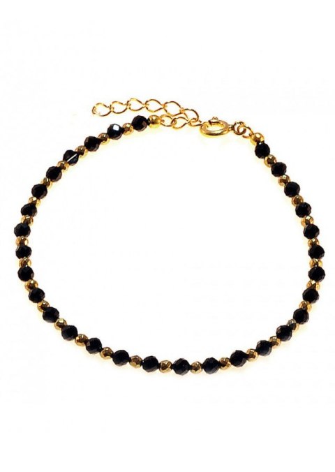 Bransoletka Turmalin HEMATYT 925