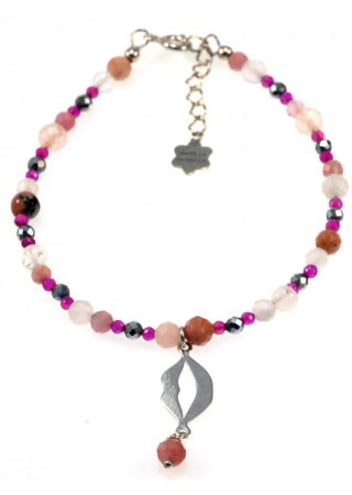 Bransoletka Usta 925