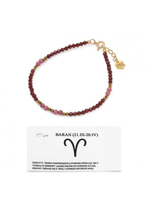 Bransoletka do znaku zodiaku BARAN