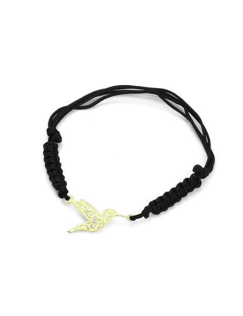 Bransoletka na sznurku jaskółka NADIA 925