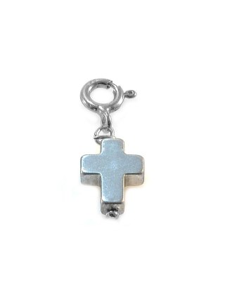 Charms HEMATYT KRZYŻ 925