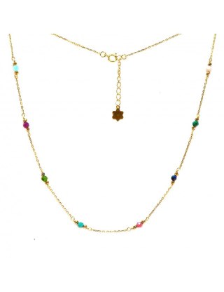 Naszyjnik FUNNY Amazonit 925