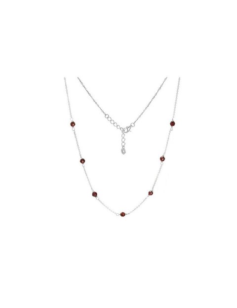 Naszyjnik Granat 925