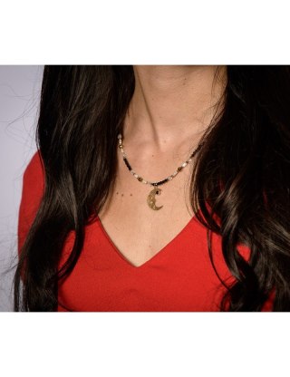 Naszyjnik KSIĘŻYC Perła 925