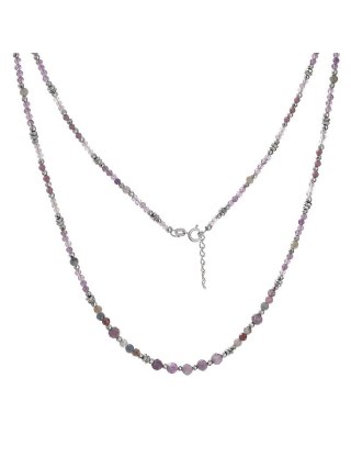 Naszyjnik LAWENDER Ametyst 925