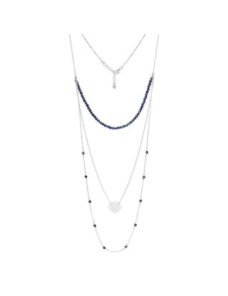 Naszyjnik Lapis SILVIA 925