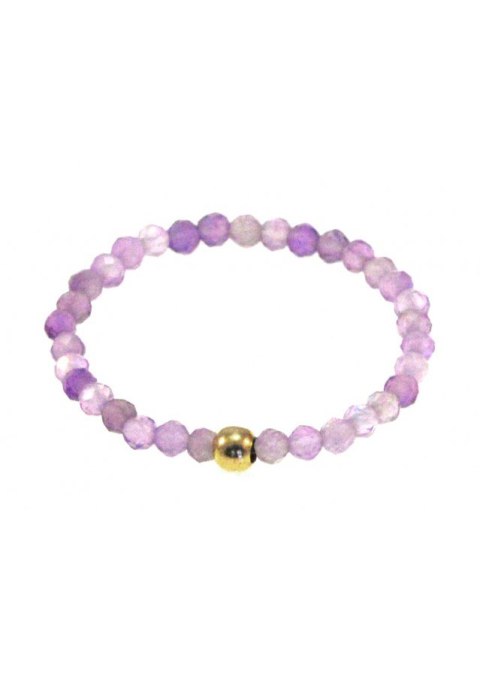 Pierścionek Ametyst 925