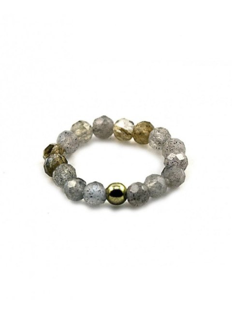 Pierścionek Labladoryt LÍGIA 925