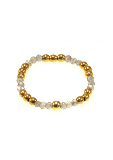 Pierścionek Labradoryt 925