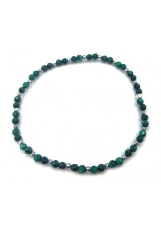 BRANSOLETKA MALACHIT REALIZACHA CELÓW 925