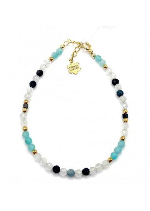 Bransoletka AMAZONIT 925