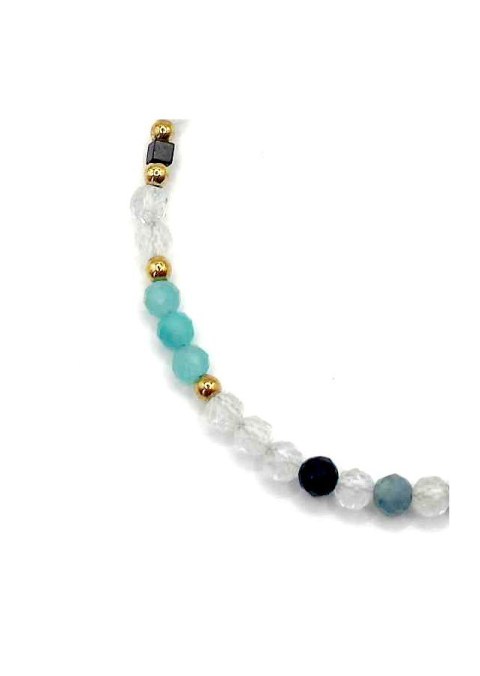 Bransoletka AMAZONIT 925