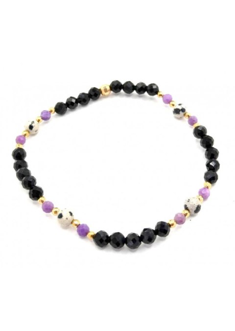 Bransoletka Fosfosyferyt Jaspis 925