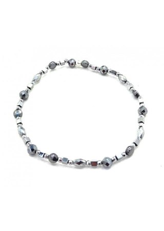 Bransoletka Hematyt 925