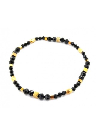 Bransoletka Hematyt kostka 925