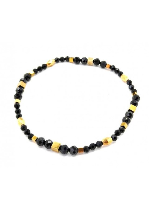 Bransoletka Hematyt kostka 925