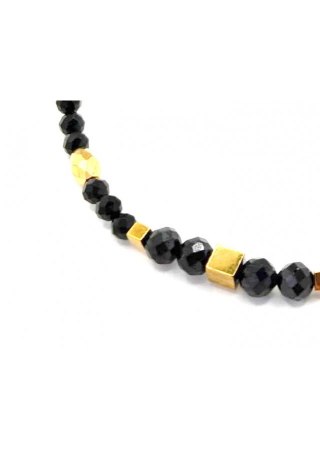 Bransoletka Hematyt kostka 925