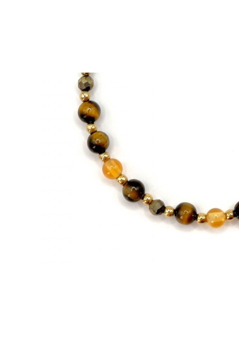 Bransoletka KAMIEŃ SŁONECZNY 925