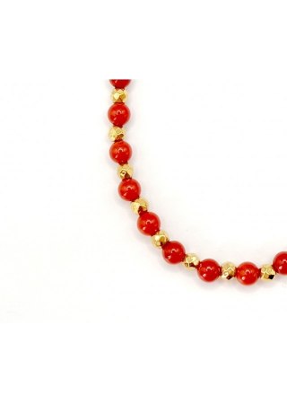 Bransoletka KORAL 925