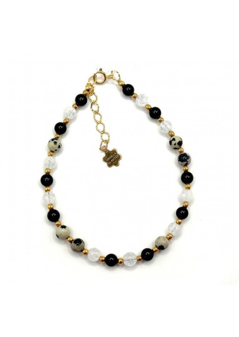 Bransoletka KRYSZTAŁ GÓRSKI 925