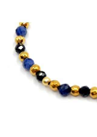 Bransoletka Lapis 925