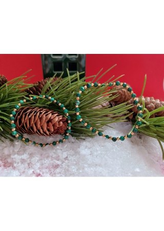 Bransoletka MALACHIT REALIZACHA CELÓW 925