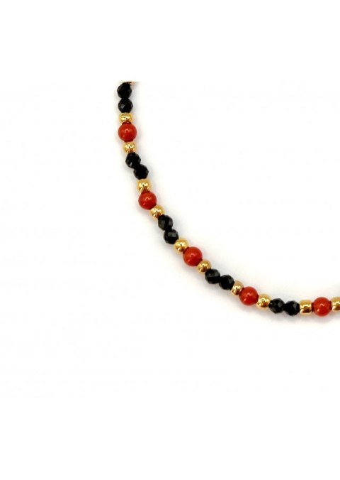 Bransoletka RED KORAL 925