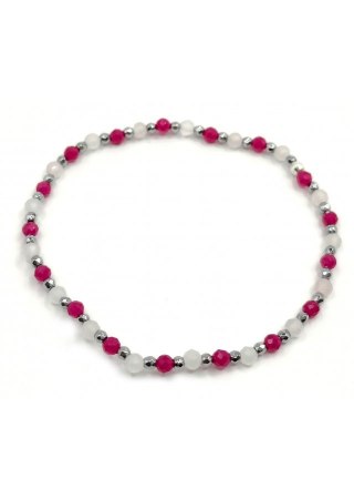 Bransoletka RUBIN 925