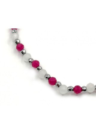 Bransoletka RUBIN 925